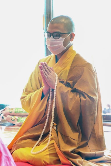 The Vesak great ceremony at Duoc Su Temple, Incheon City, South Korea